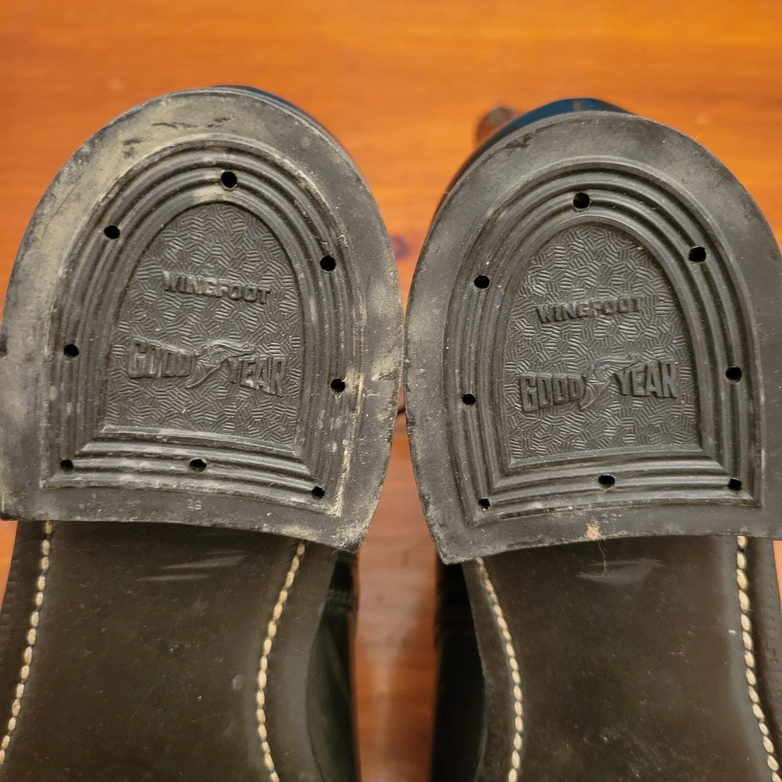 Vintage 1965 Military Black Leather‎ Combat Boots Goodyear Wingfoot 8B Tactical Vintage Wingfoot Goodyear 1985 Leather boots | Mercari main image 4