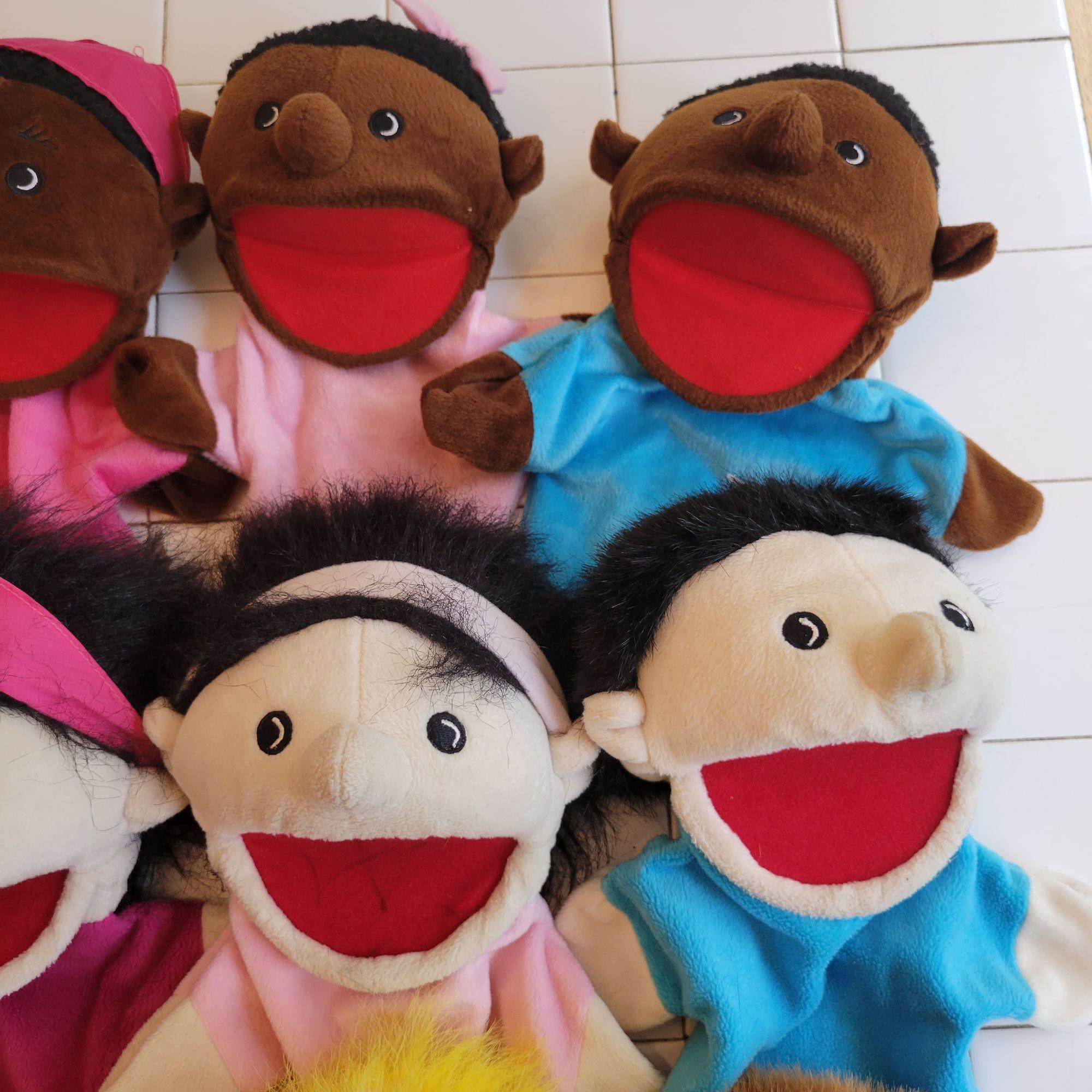 African American Hand Puppets
