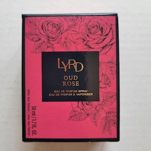 Avon LYRD Oud Rose Eau De Parfum Spray 50ml Romantic Spicy Saffron Velvety Patch