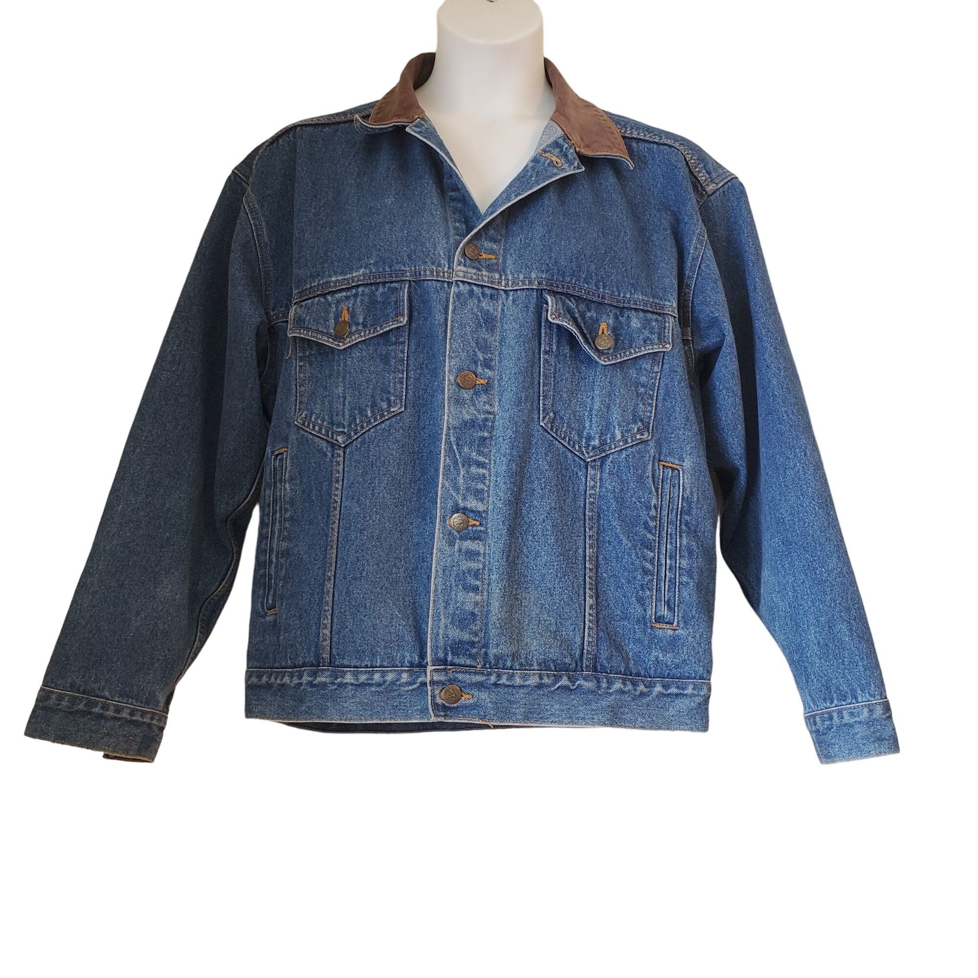 Marlboro man top jean jacket