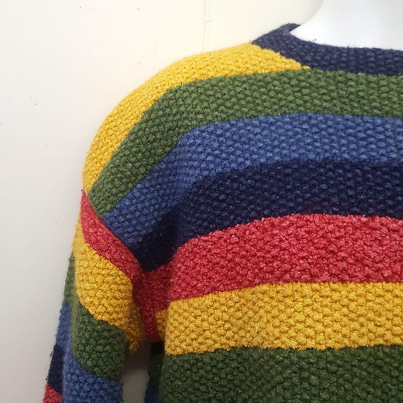 American apparel shop rainbow sweater