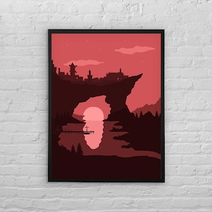 Solitude Skyrim Poster