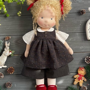 Video tutorial on making a Waldorf Doll with a PDF Pattern Video Instructions for a 14-inch doll Fabric Doll INSTANT DOWNLOAD image 3