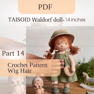 Waldorf doll's wig - Etsy 日本