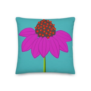 Coneflower Pillow