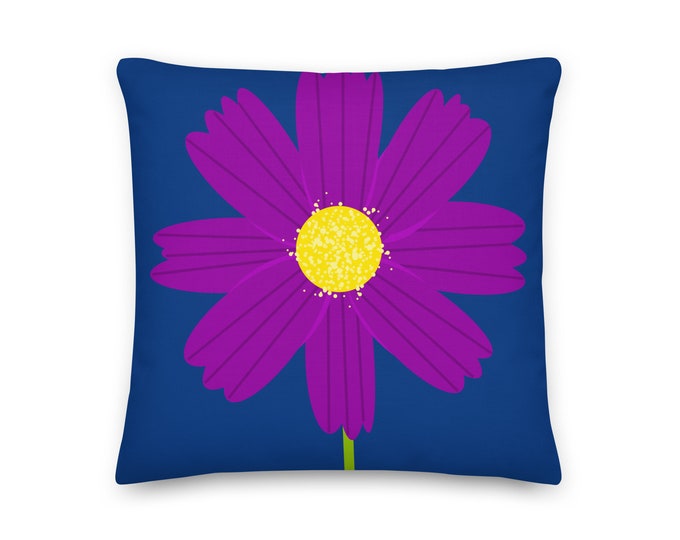 Pink Cosmo Throw Pillow