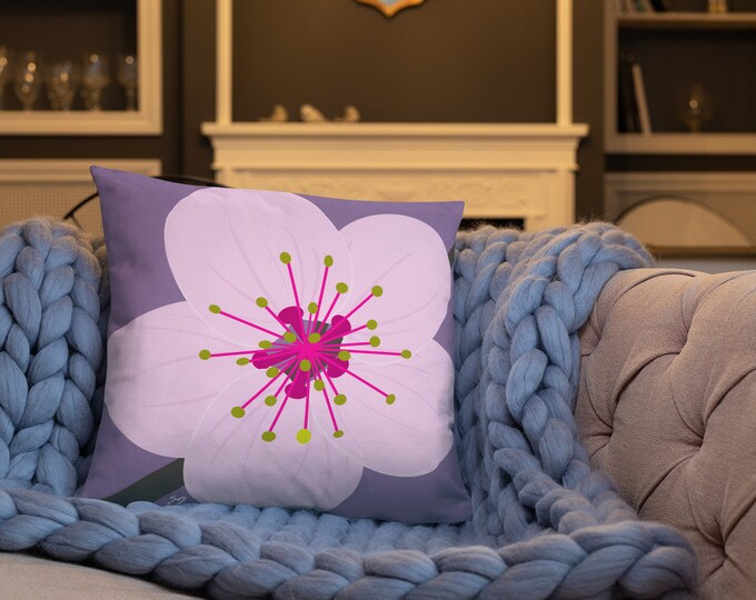 Peach Blossom Pillow