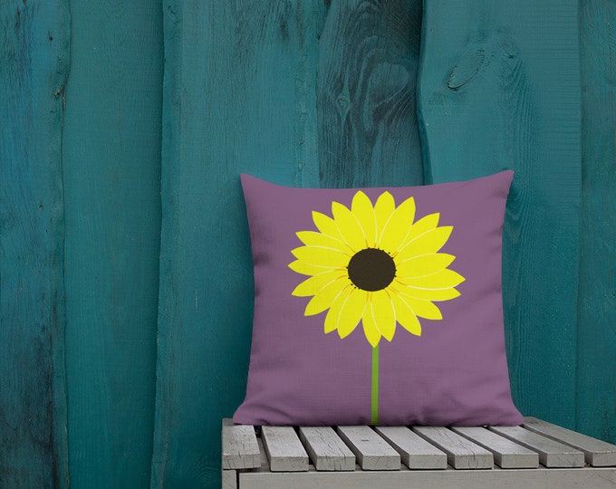 Texas Sunflower Pillow