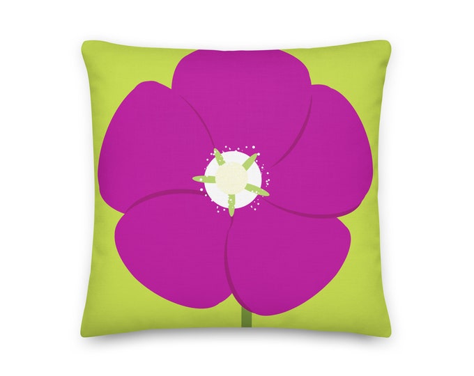 Wine Cup Throw Pillow