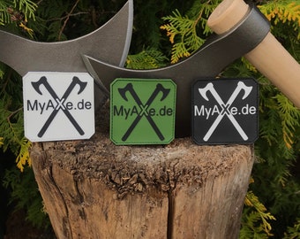 Original MyAxe.de patch with Velcro 70 x 70 mm