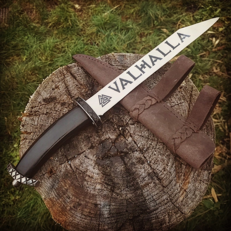 Sax Custom Designed Seax Short Sax Viking Knife Etsy