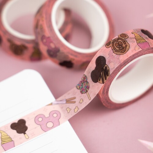 Cute Disney Inspired Cute Stationery Washi Tape Mickey Designs - Etsy