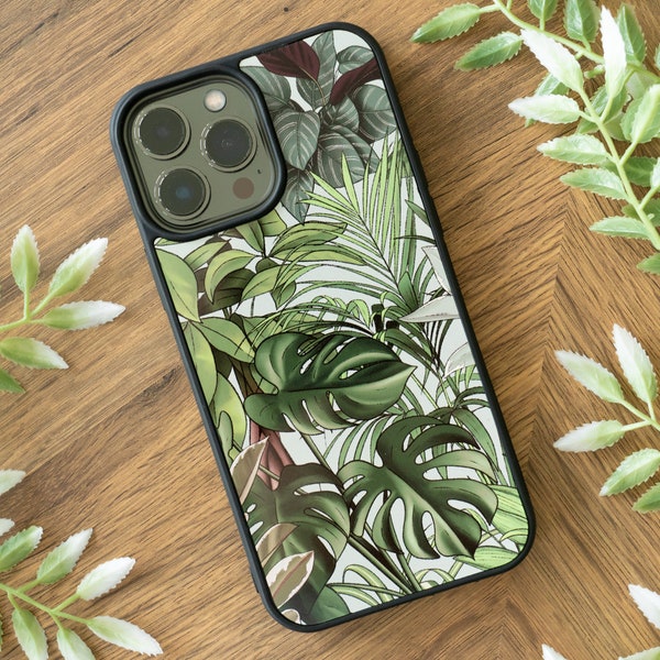 Houseplants Pattern Phone Case | iPhone, Samsung & Google Pixel