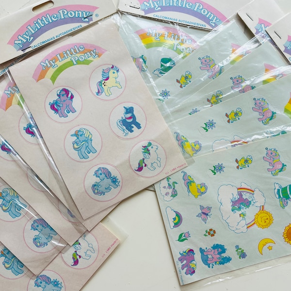 My Little Pony Stickers - Etsy
