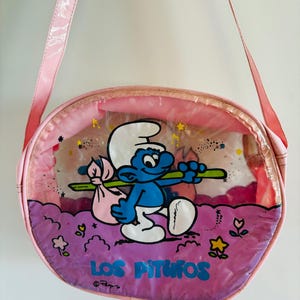 carteira original vintage peyo Smurfs da Argentina