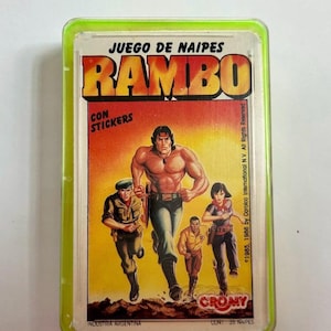 Mazzo di carte originale di Rambo