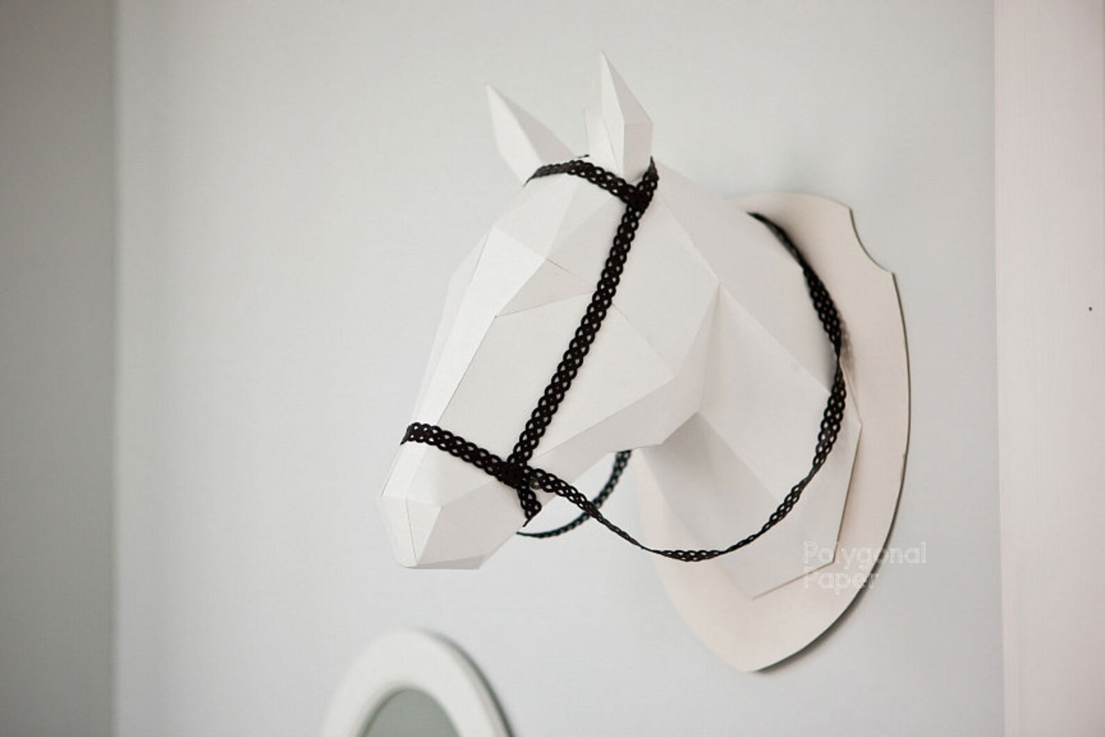 Horse Head Digital Files for Papercraft. Printable PDF Etsy