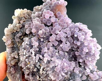 XXL High quality, Sparkly Purple Grape Agate Mineral Specimen, purple chalcedony, raw crystal