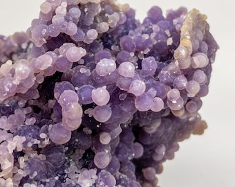 XXL High quality, Sparkly Purple Grape Agate Mineral Specimen, purple chalcedony, raw crystal