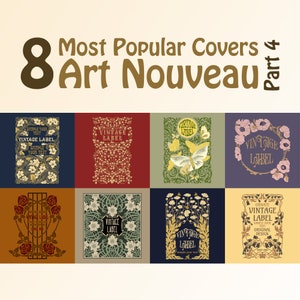 Ramki Art nouveau Ilustracje wektorowe - 8 Najpopularniejszych - część 4