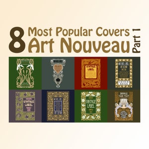 Ramki Art nouveau Ilustracje wektorowe - 8 Najpopularniejszych - część 1