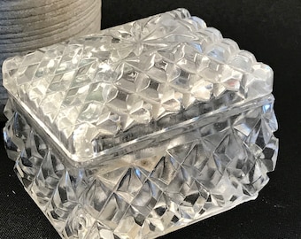 Anna Hutte Bleikristall Swan Trinket Boxes
