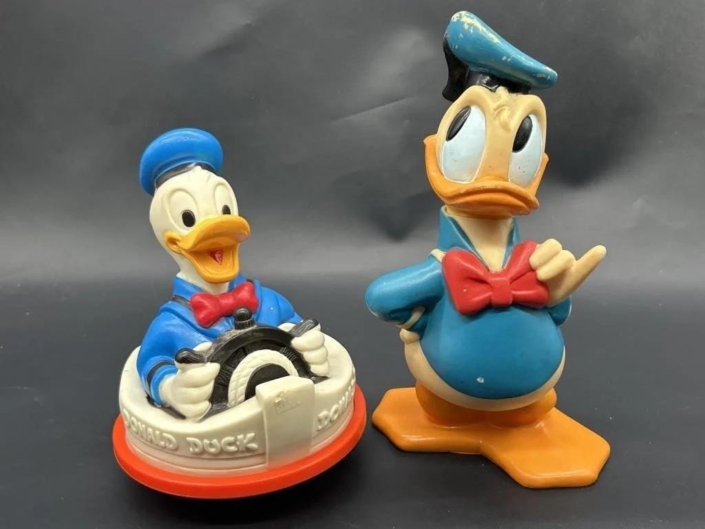 Vintage Plastic Duck Toys - Etsy