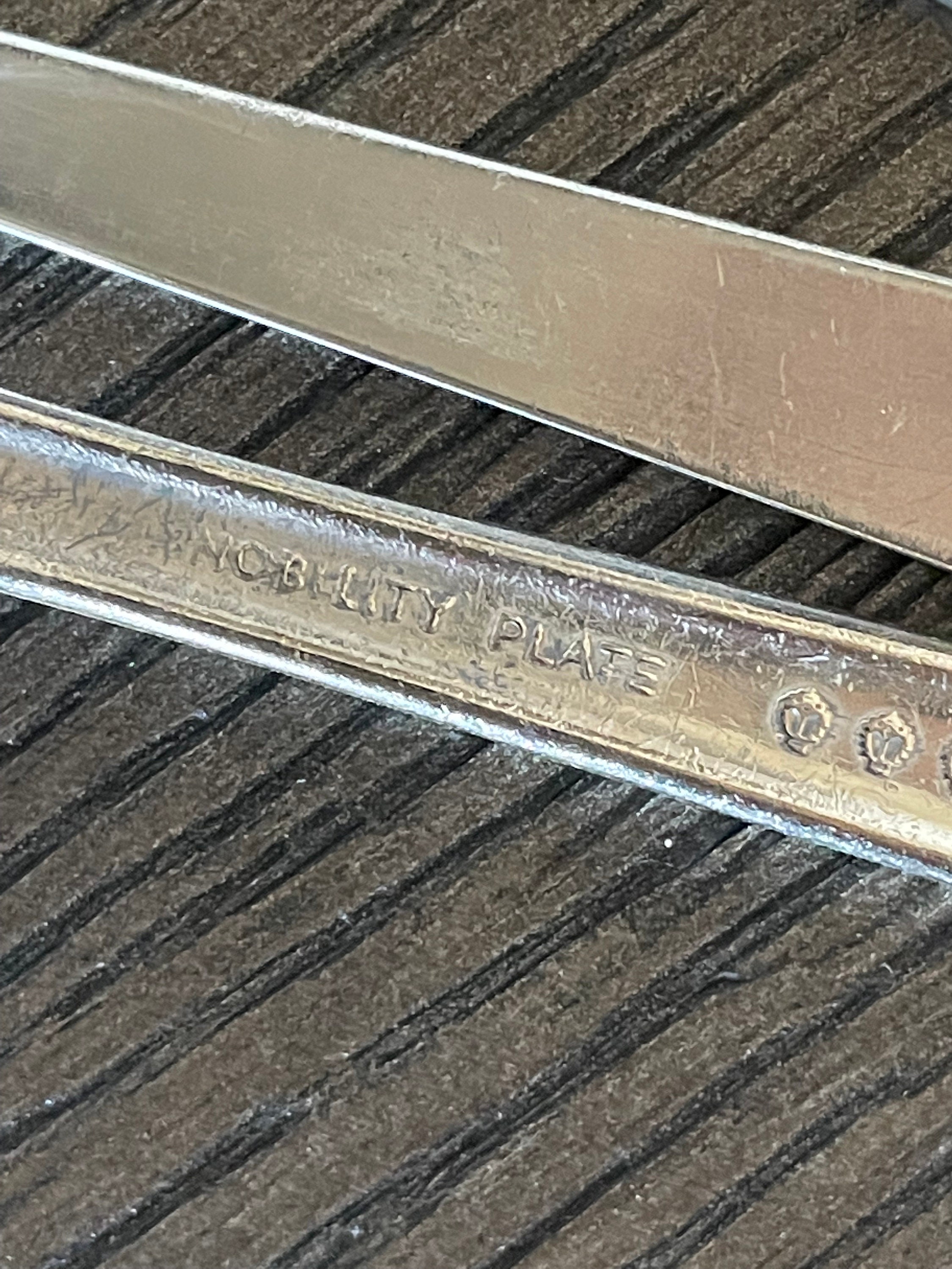 Vintage 1937 Caprice Silver Plated Open Stock Flatware by Oneida