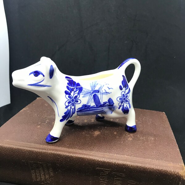 Delft Cow Creamer Etsy