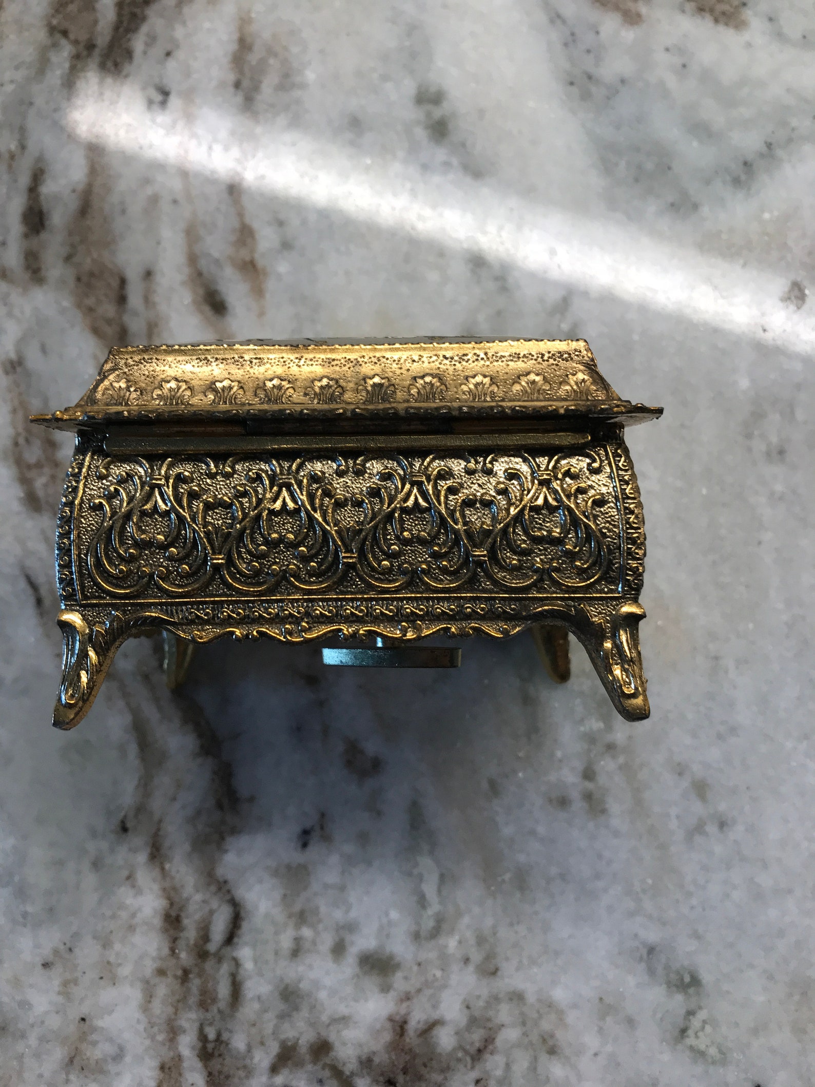 Vintage Sankyo Japan Music Box Yellow Bird in a tree Music Etsy