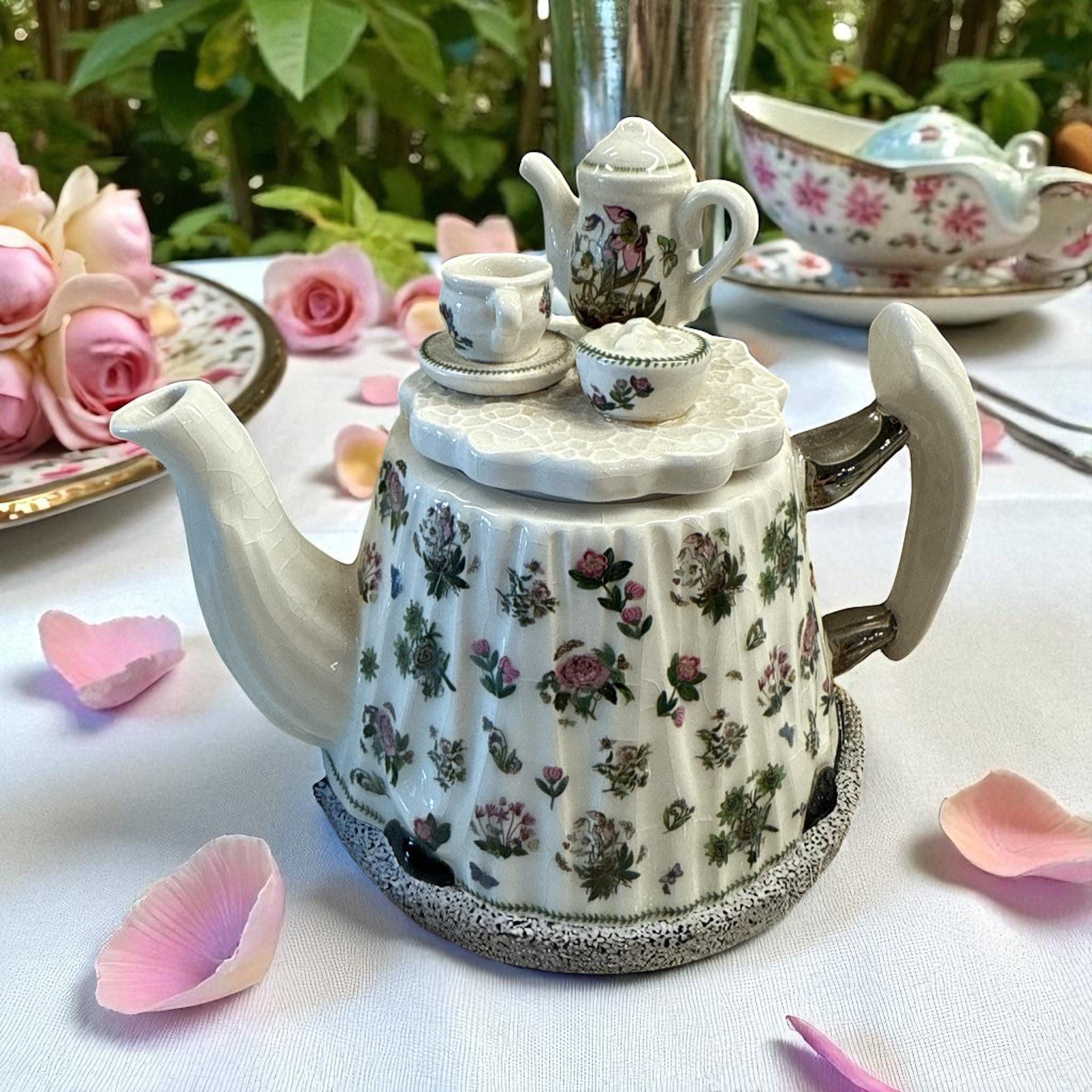 Miniature Portmeirion Tea Pots - Etsy