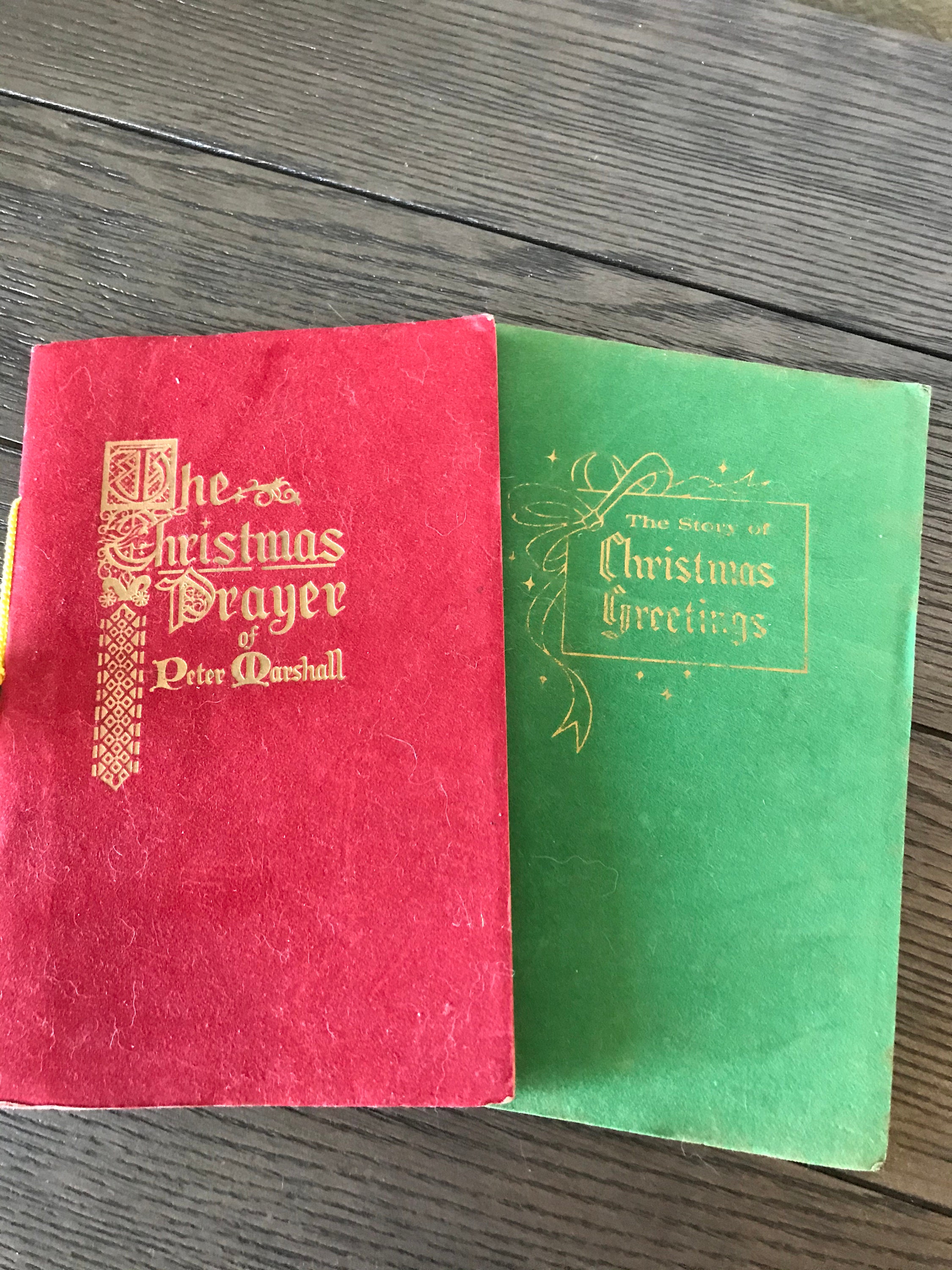 Vintage Christmas Programs with velvet covers | Etsy