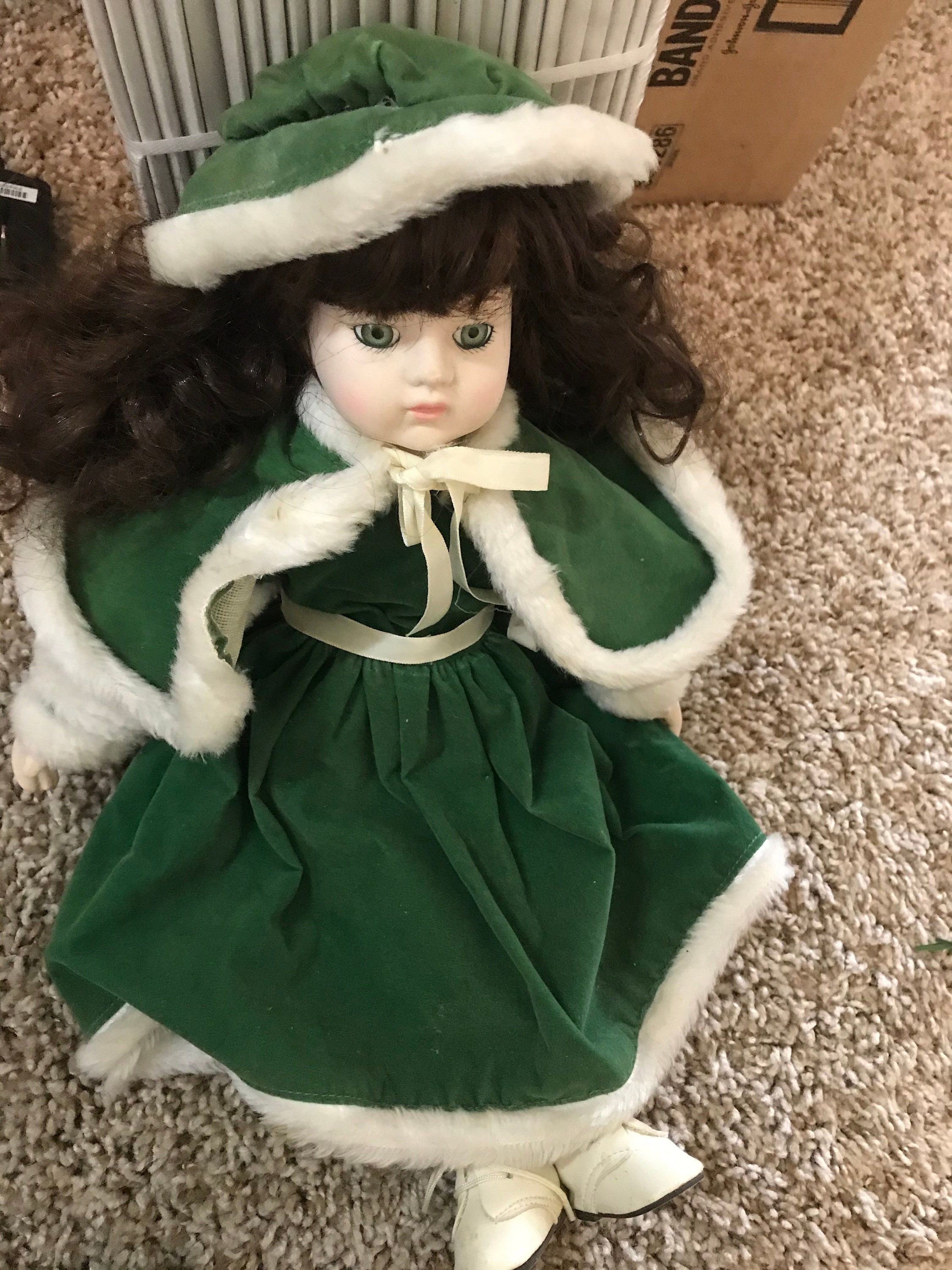 Vintage collectible doll Christmas Around the World Porcelain Etsy