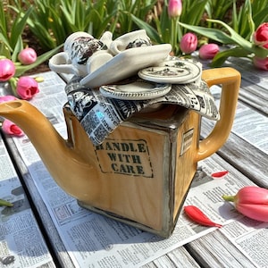Miniature Portmeirion Tea Pots - Etsy