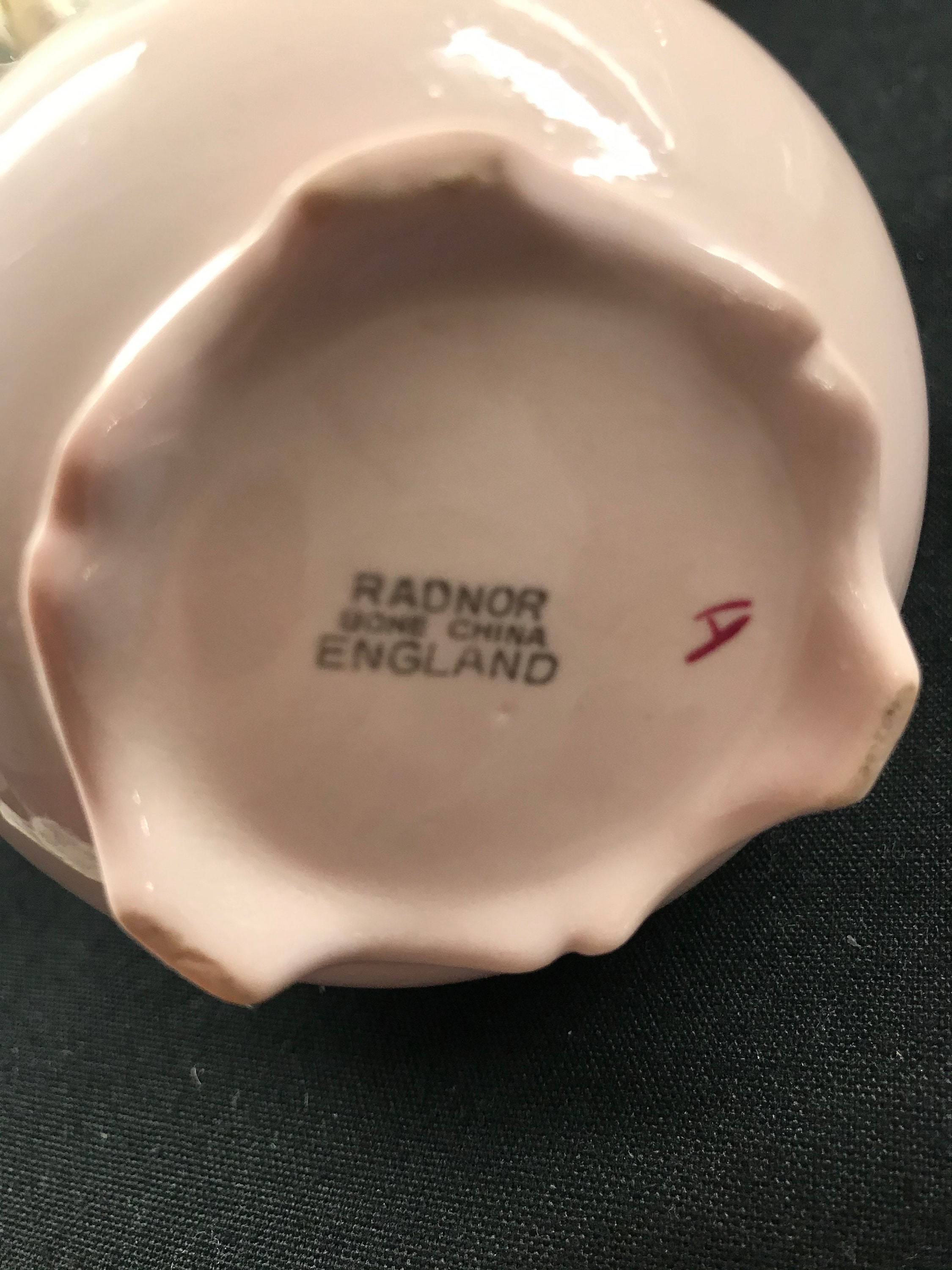 Vintage RADNOR Bone China 5 Flower Floral Bouquet in Etsy