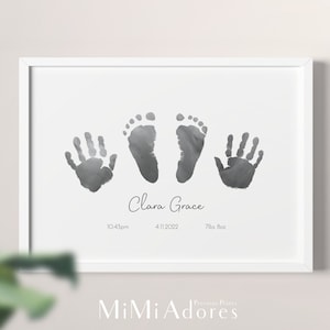 Baby Handprint Footprint
