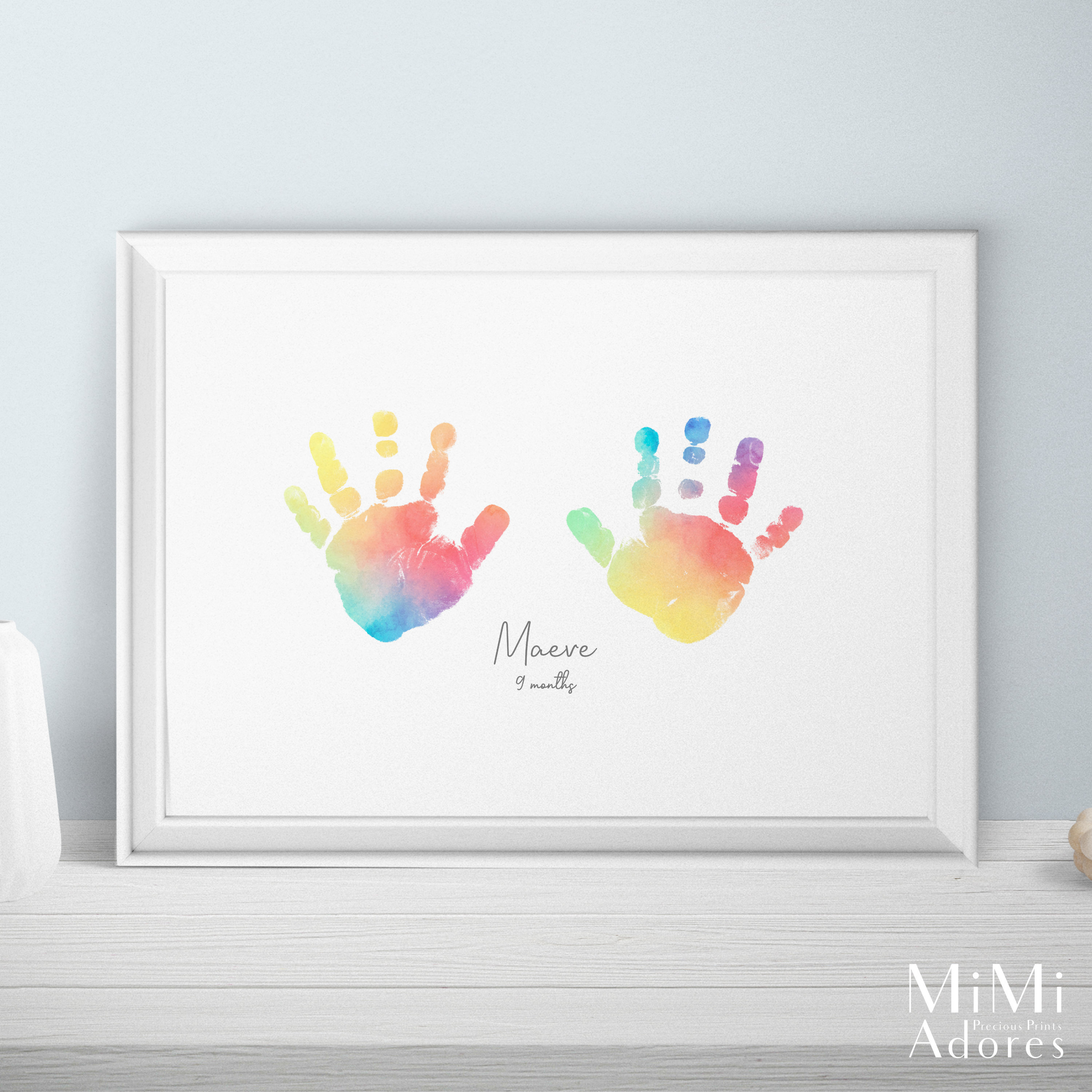 Inkless Baby Handprint And Footprint Memory Kit - Royal General