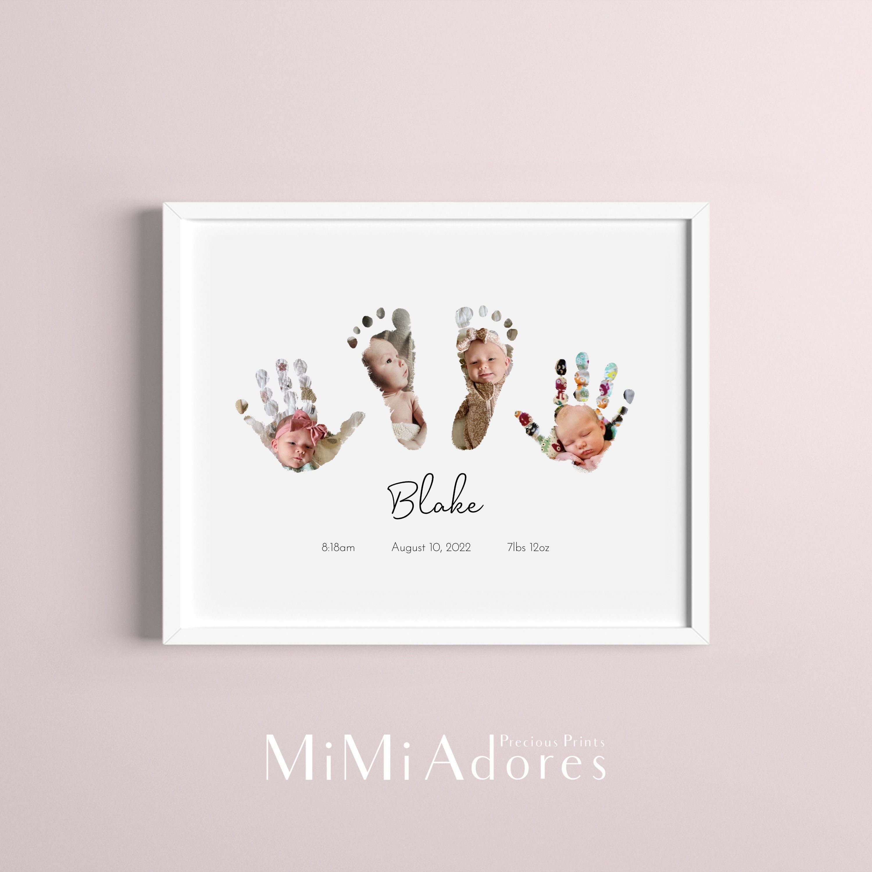 Dooky Happy Hands Baby Handabdruck Set - Mit Modelliermasse In Aludose