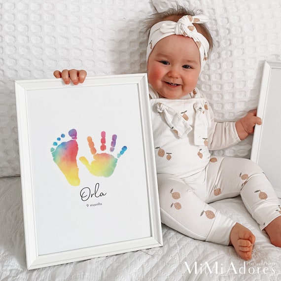 Baby Prints Handprint and Footprint Kit, Newborn Hand and