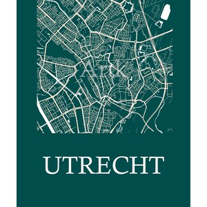 Art carte Utrecht, Pays-Bas
