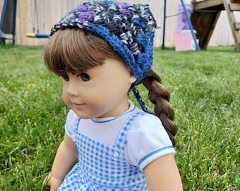 Multicolor Bandana for 18 Inch Doll