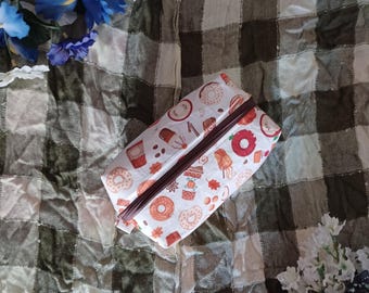 Pumpkin Spice Make Up Bag