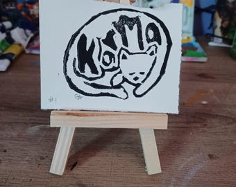 Karma Cat Print