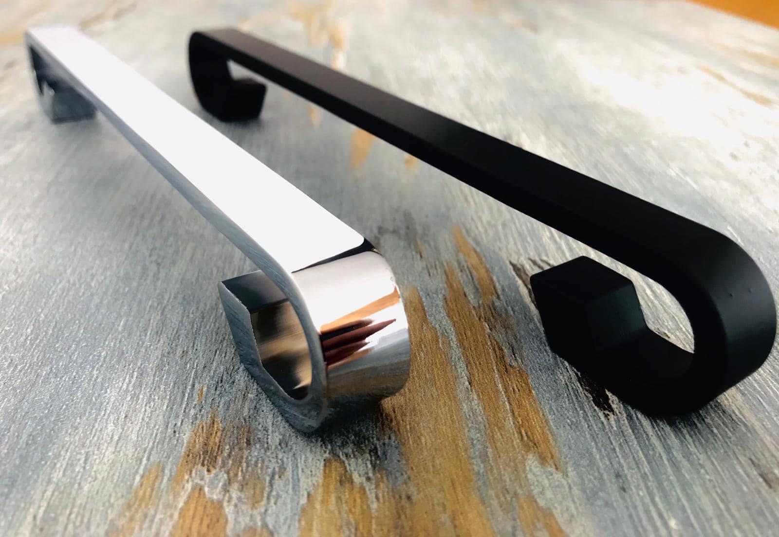 Chrome Kitchen Handles Etsy UK