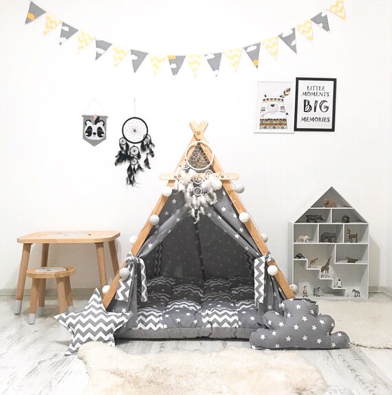 Play Tent Baby Play Mat Toddler Room Kids Room Decor Etsy