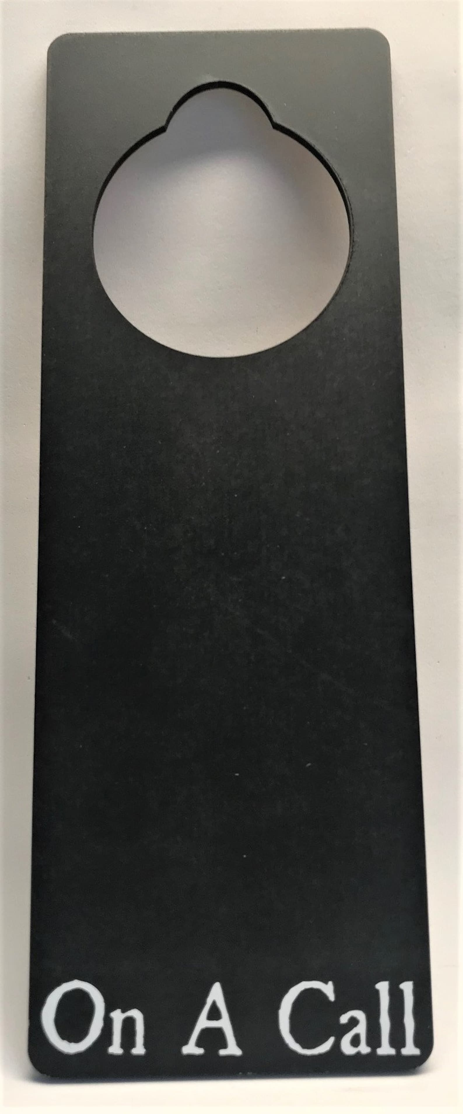 Door Handle Sign On A Call. Etsy