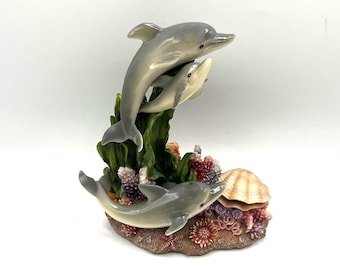 【Phil Vanderlei作ブロンズ彫刻★DOLPHIN IN CORAL】 Phil Vanderlei作ブロンズ彫刻☆DOLPHIN IN CORAL】 Phil