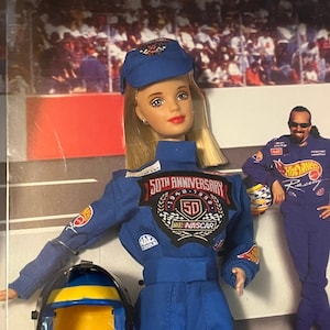 50th anniversary nascar barbie doll store