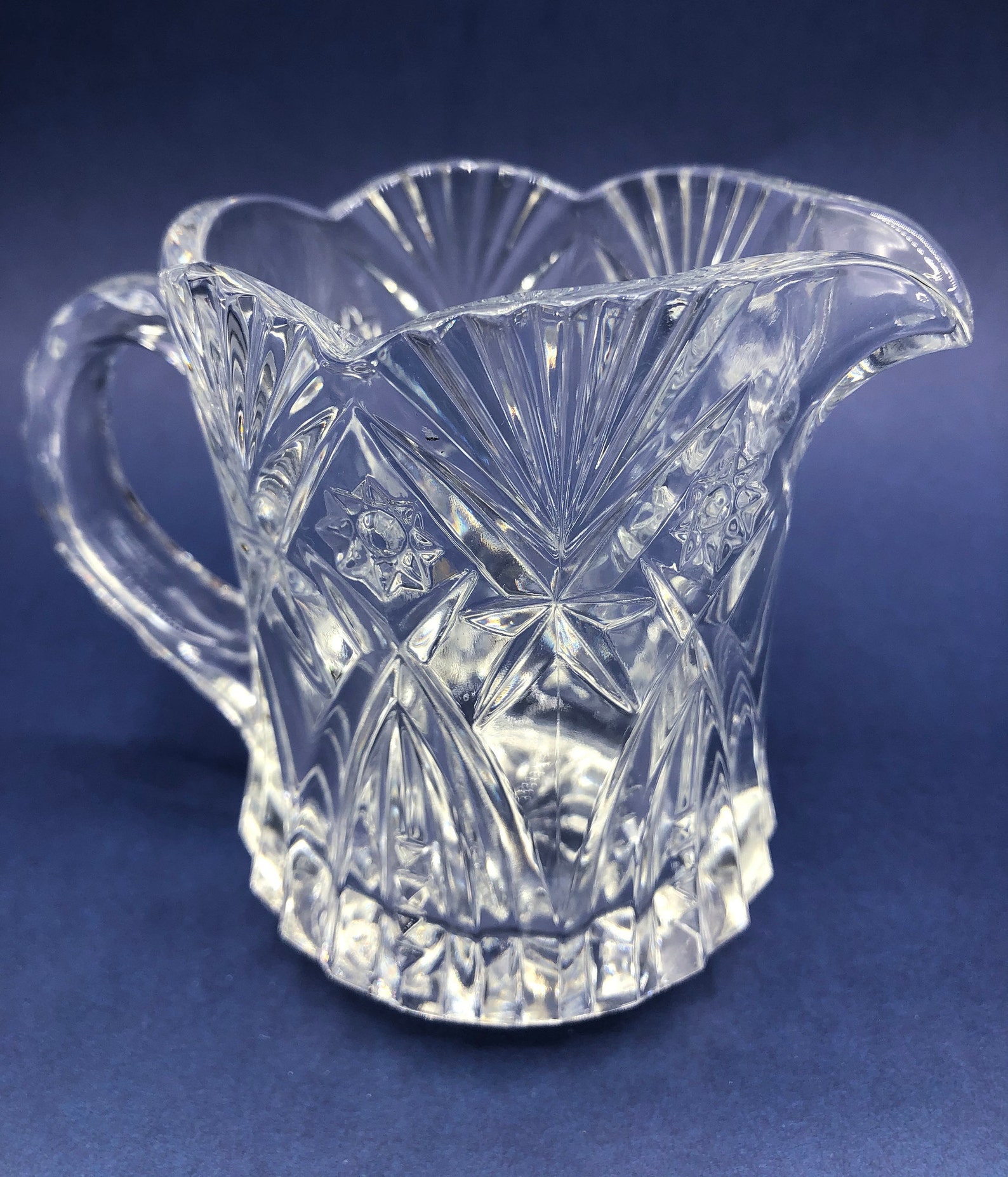Cristal D'arques 24 Lead Crystal Creamer and Sugar Bowl Etsy
