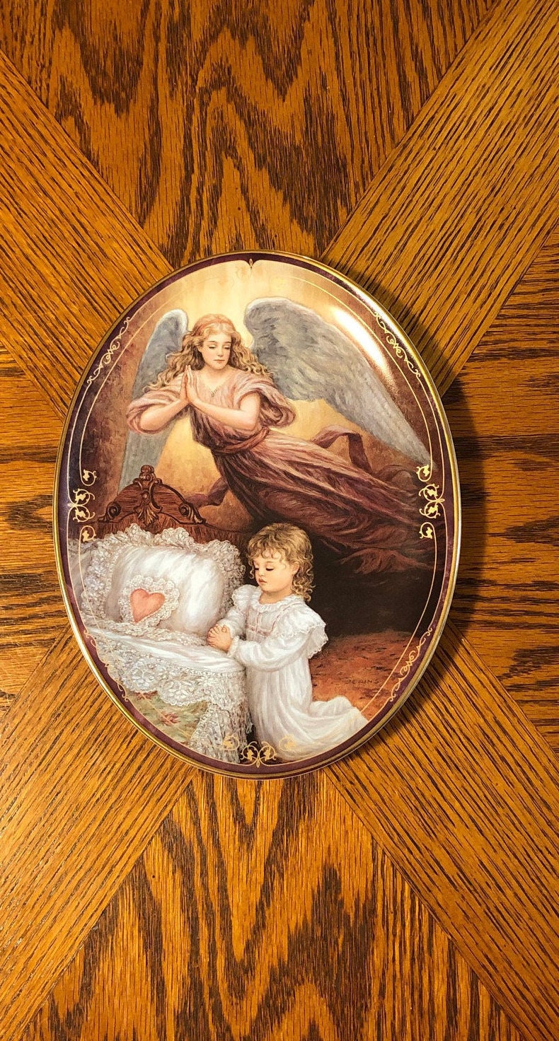 アランジェロ　バレリーナ　レリーフプレート Vintage Bradford Exchange Limited Edition Plate 